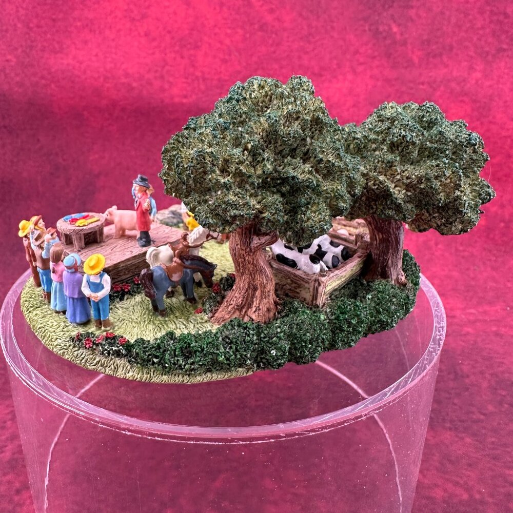 VINTAGE LIBERTY FALLS "LIVESTOCK JUDGING" MINIATURE FIGURE COLLECTION AH203 2000 - Picture 3 of 12